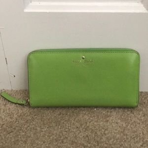 Kate Spade Bright Green Wallet